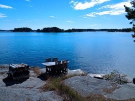 Seeside house, own beach on island near Stockholm