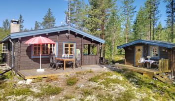 Homey mountain cabin at Idre-Foskros