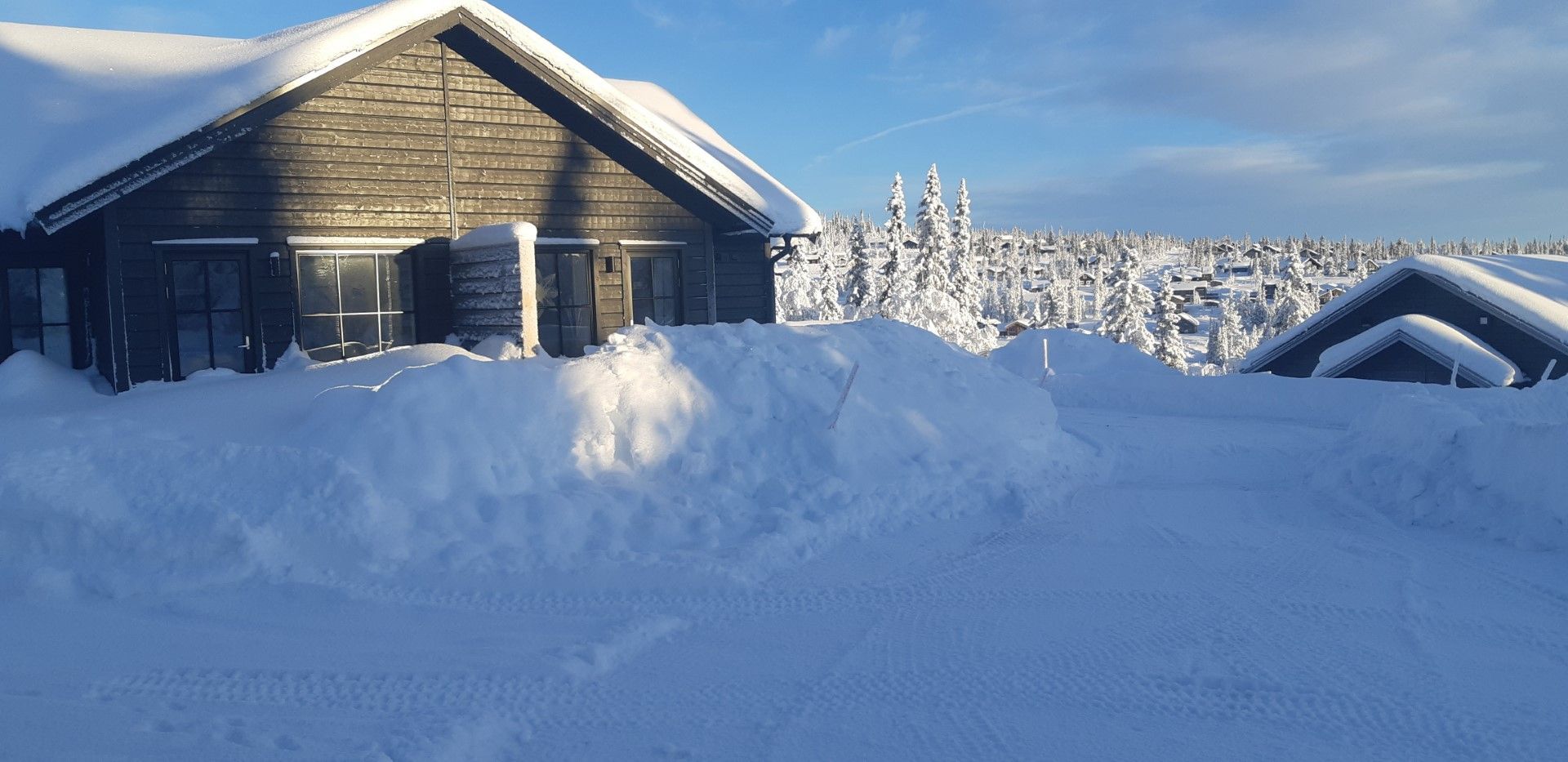 Storhogna nära hotellet, backar o längdspår – bild 3 av 16
