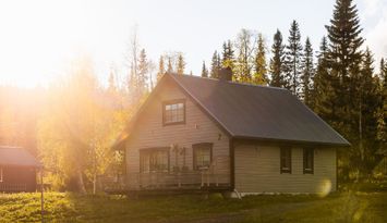 Charmig fjällstuga med bästa läge i Borgafjäll