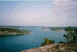 Milsvid havsutsikt Stockholms södra skärgård