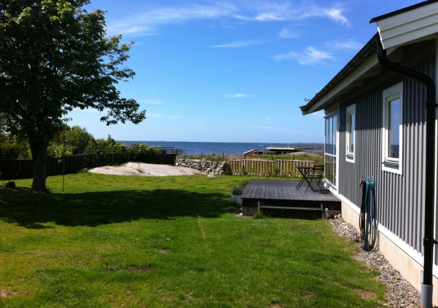Fantastisk utsikt 100m från havet