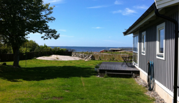 Fantastisk utsikt 100m från havet