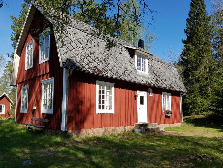 Tingsryd, nära till ädelfiske. Båt finns.