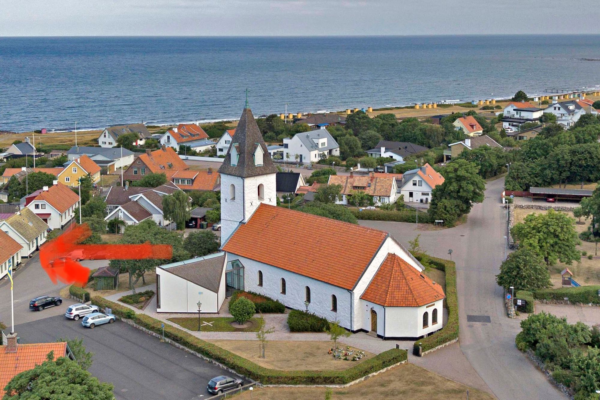 Charmigt gathus nära havet – bild 15 av 22