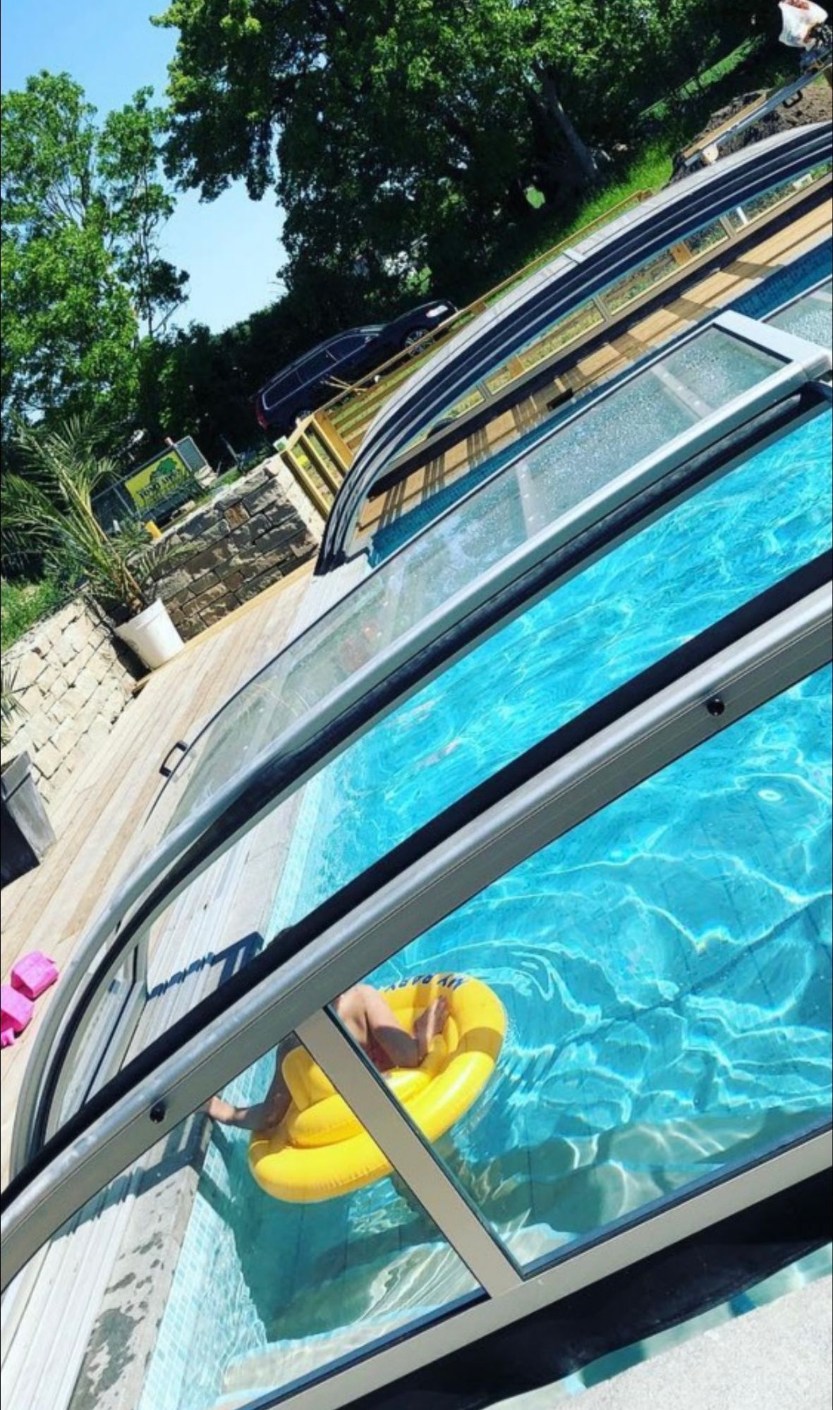 Stor villa med pool