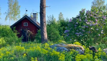 Rustik Stuga utan el – Enkla Livets Charm