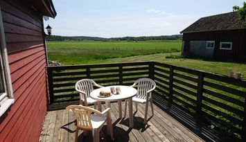 Small cottage in a rural setting