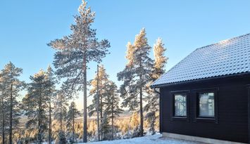 Stor modern stuga Långberget, Sysslebäck, Värmland