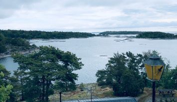 Stuga med havsutsikt på Utö i Stockholms Skärgård