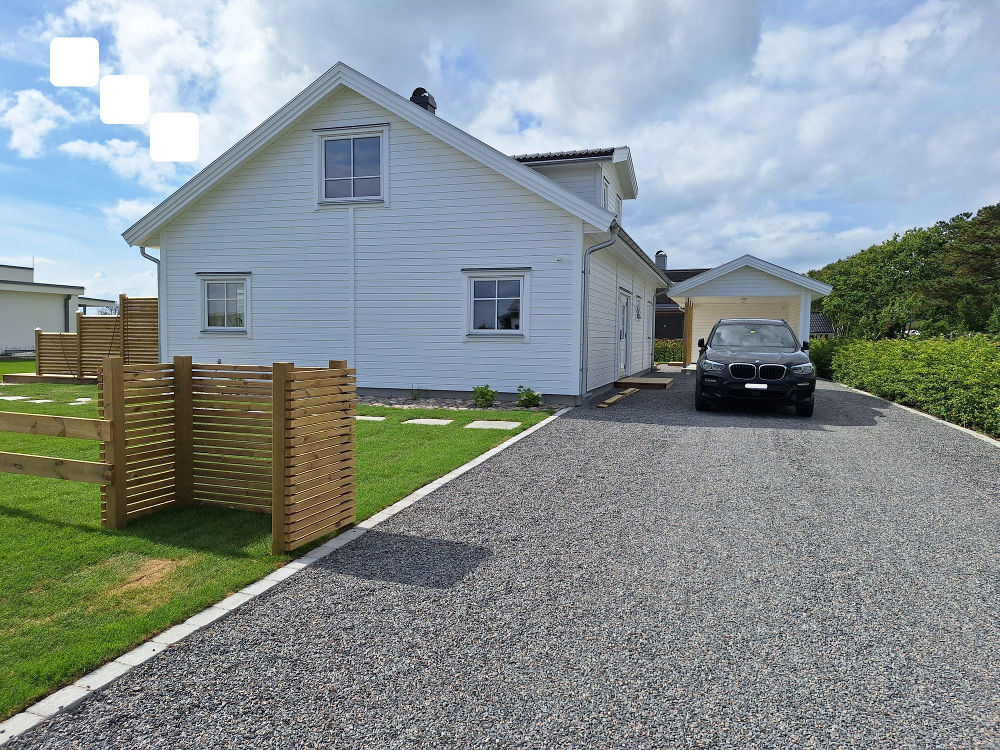 Hamptons Style-hus med havsutsikt (nybyggnation) – bild 20 av 21