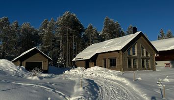 Modern fjällstuga i Lofsdalen