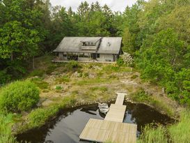 Large lake house