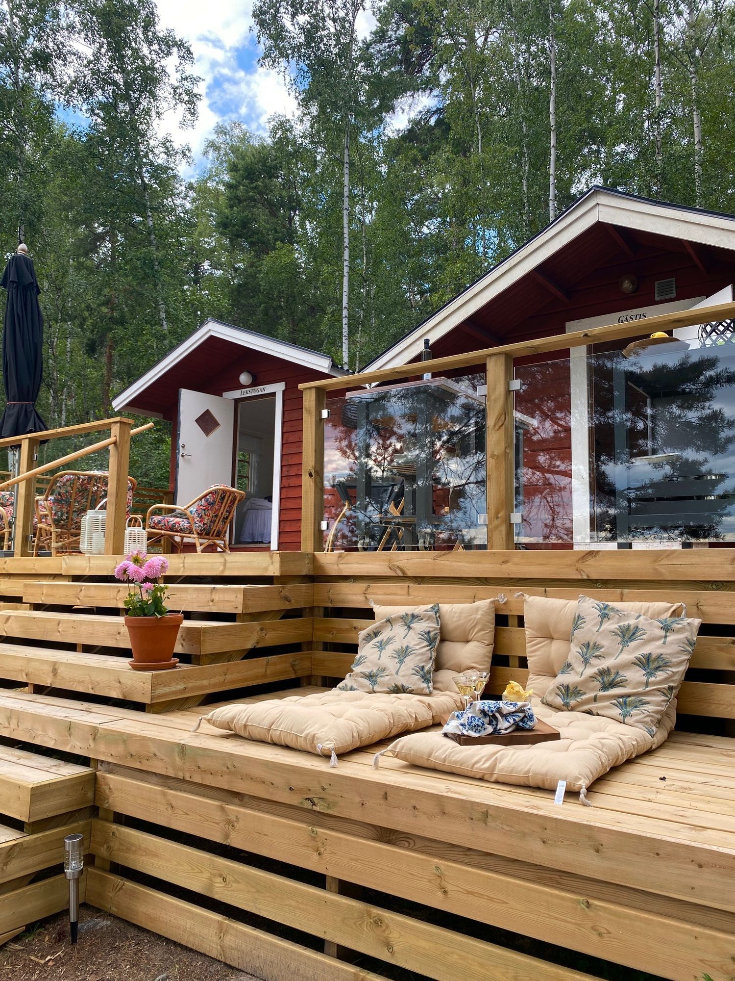 Sjötomt med en hänförande utsikt över Mälaren,