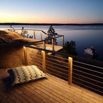 House with top-of-the-world view, sauna and pool