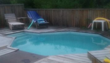 Gäststuga på hästgård i Hellvi på Norra Gotland