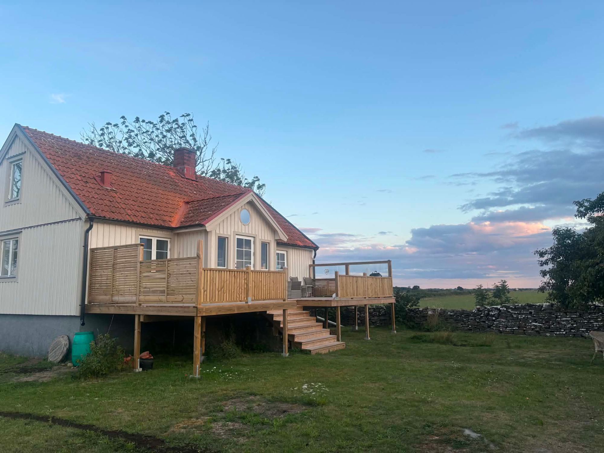 Nyrenoverat semesterhus på södra Öland