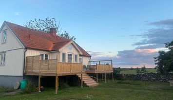 Nyrenoverat semesterhus på södra Öland