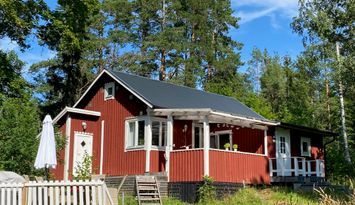 Mysig stuga nära vattnet, inkl. cyklar