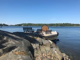 Fantastiskt ställe i Roslagen - egen brygga