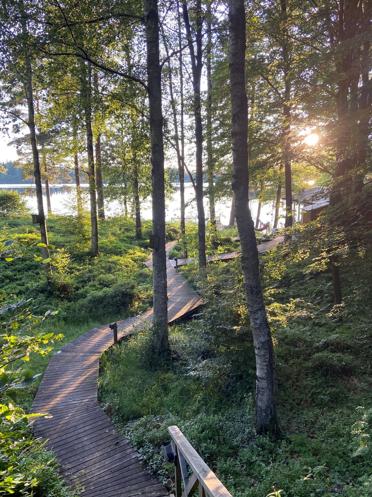 Hus vid sjön med brygga och bastu i Småland – bild 4 av 24