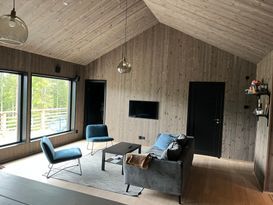 Nybyggd fjällstuga i Edsåsdalen
