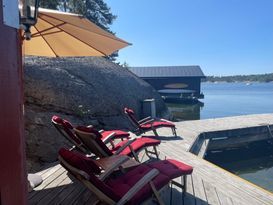 House with its own jetty, Stockholm's Archipelago