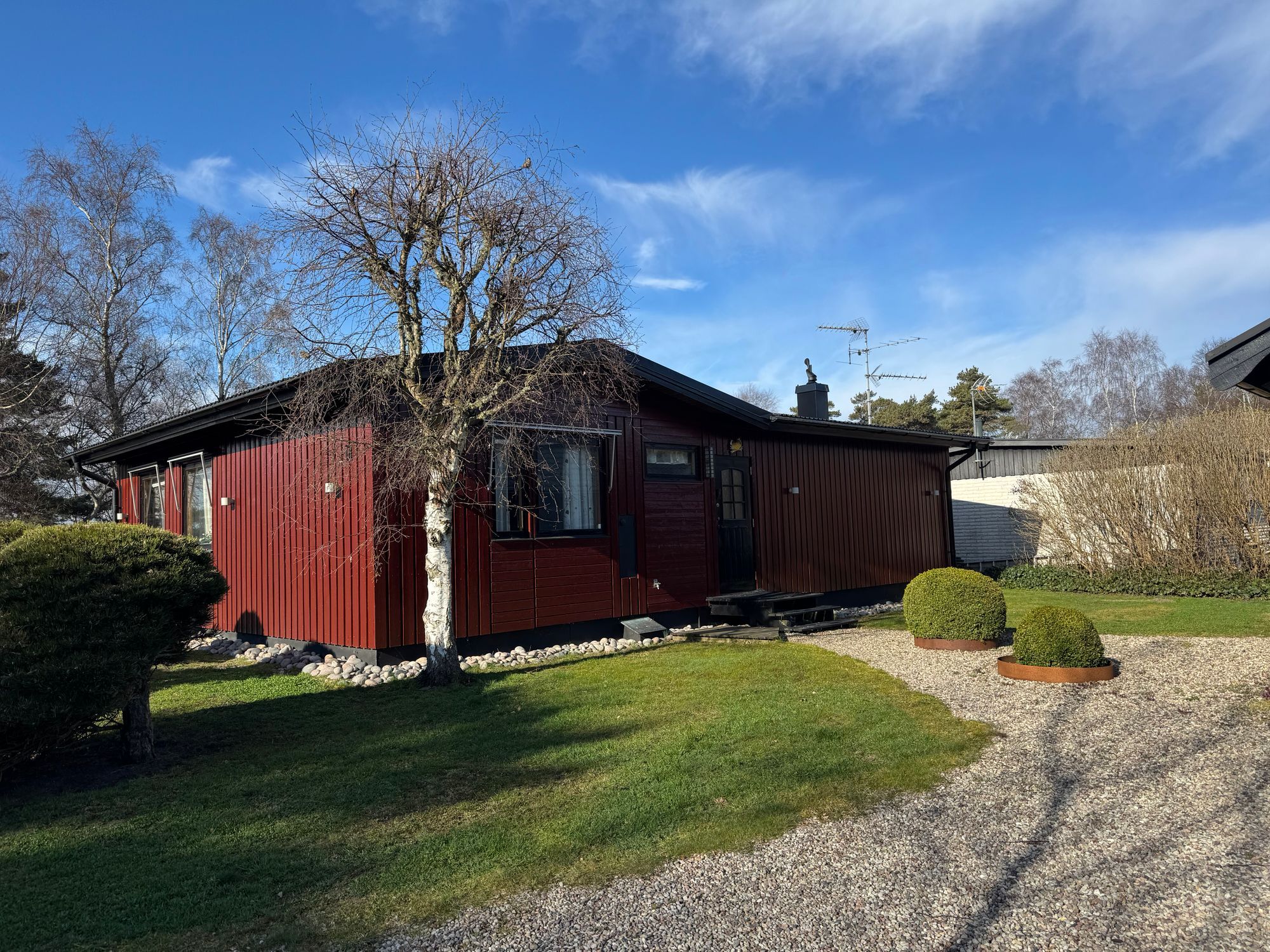 Stuga 100 m från havet i lugna Nybrostrand (Ystad)