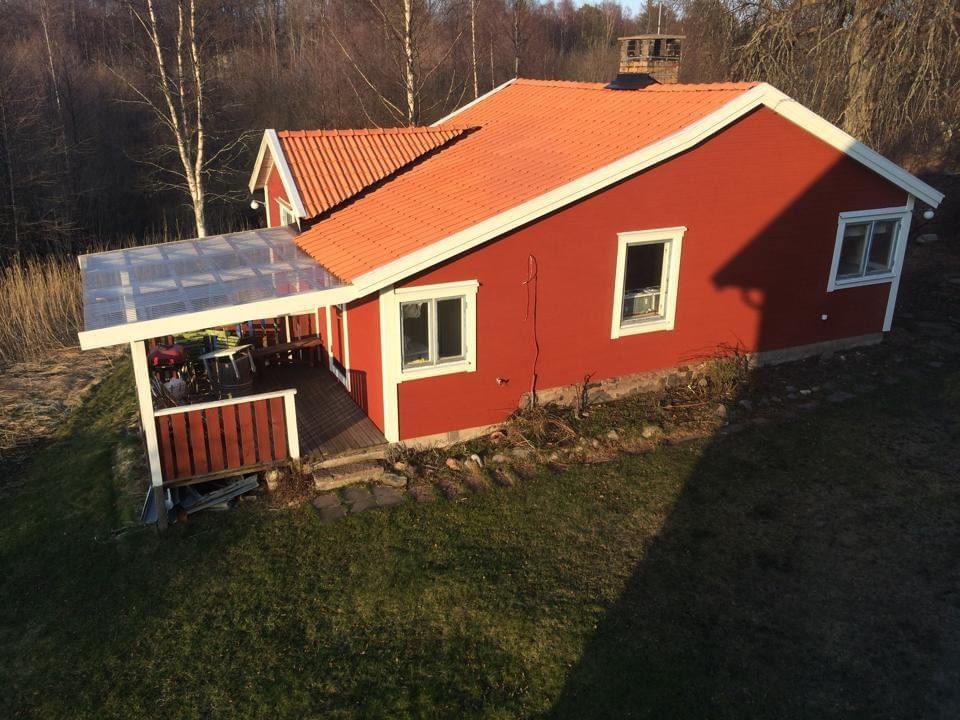 Mysigt hus på Blidö