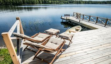 Innersta Friden, stugan med unikt sjönära läge
