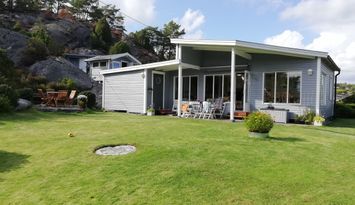 Härlig havsutsikt över fjorden