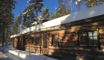 Timmerstuga vid Österdalälven