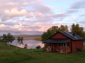 Fjällstuga med ädelfiske i Virisen/Tärnaby