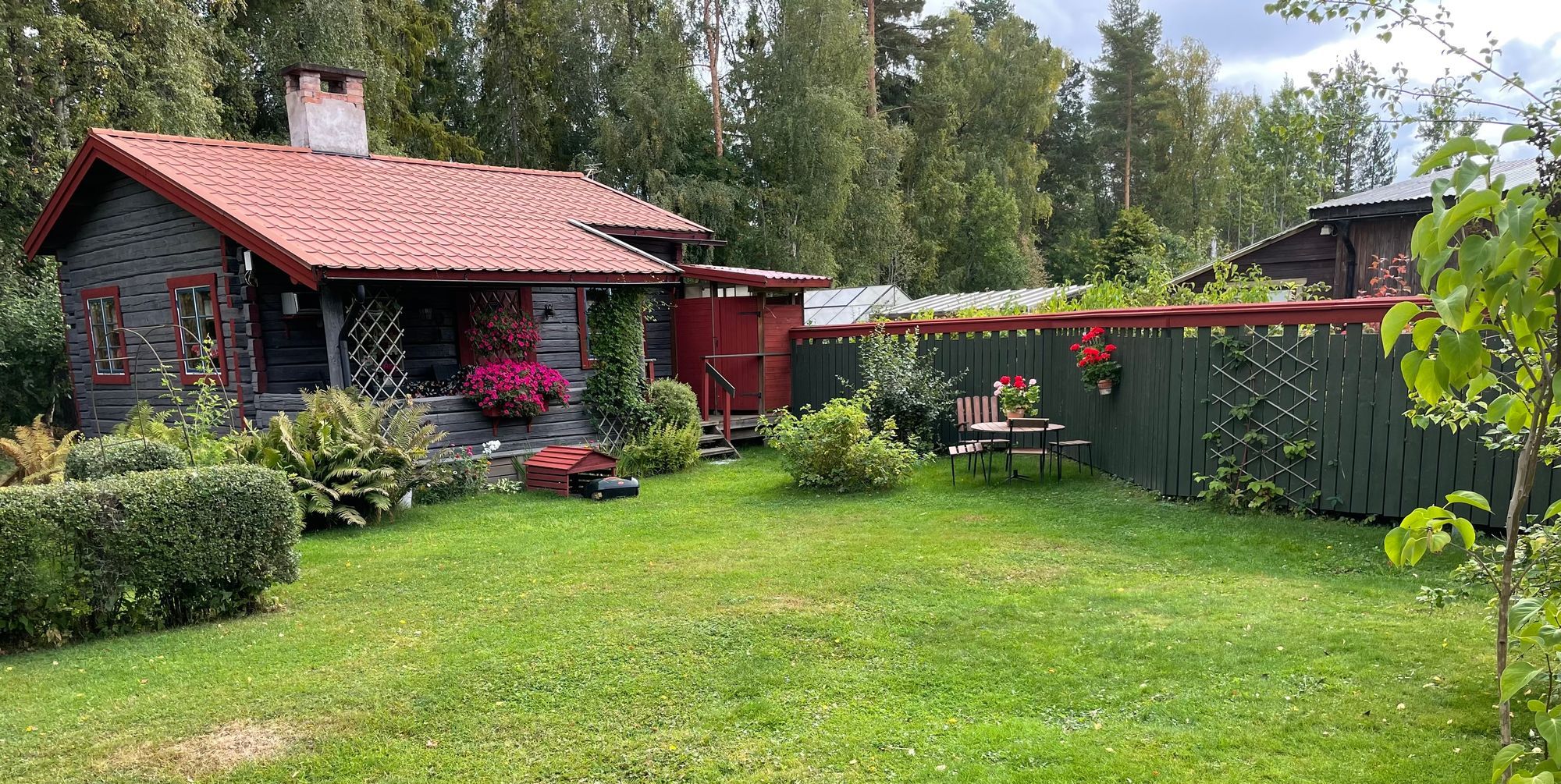 Timrad stuga på hyresvärdens tomt – bild 1 av 18