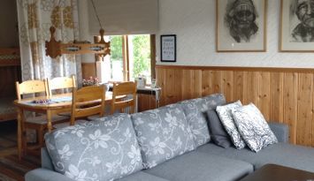 Boende i Ström, separat lägenhet i garagebyggnad