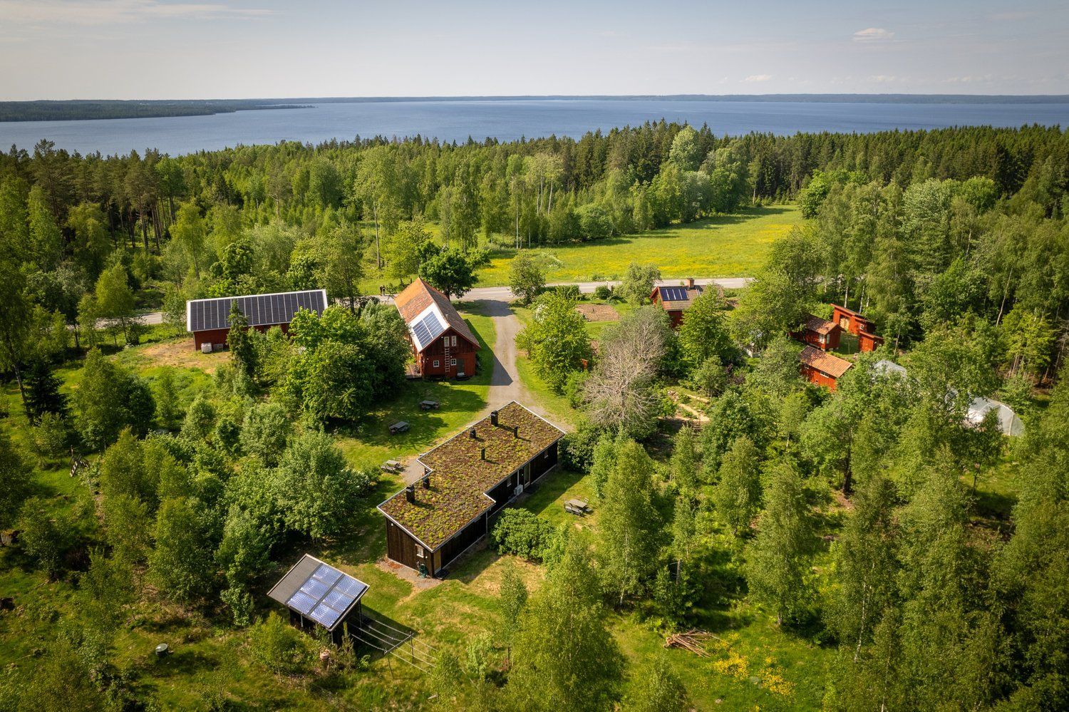 Samla dina nära och kära i natursköna Tiveden