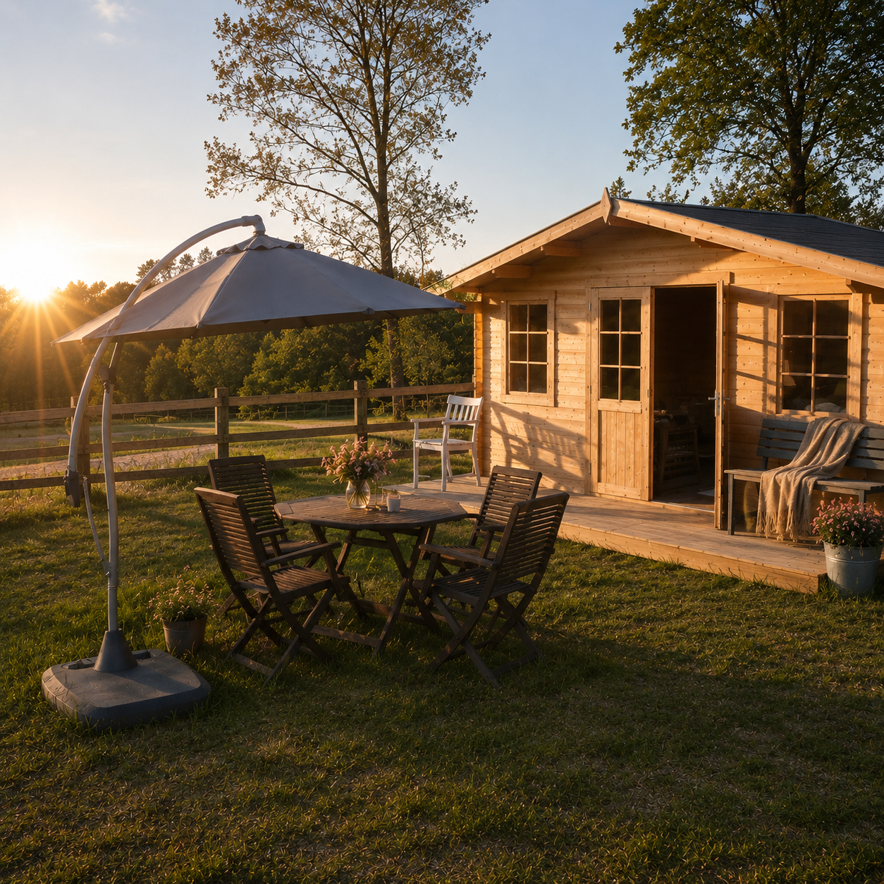 Mysig stuga i naturidyll – bild 3 av 17
