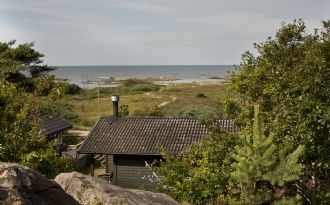 Hus med underbar havsutsikt i Steninge