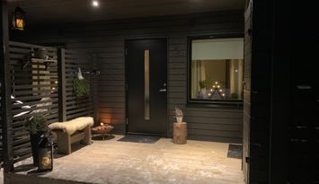 Fint boende i Borgafjäll.