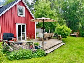 Stuga för upp till 10 personer i södra Småland
