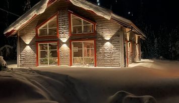 Nybyggd, fjällstuga direkt nedanför Gammelsätern