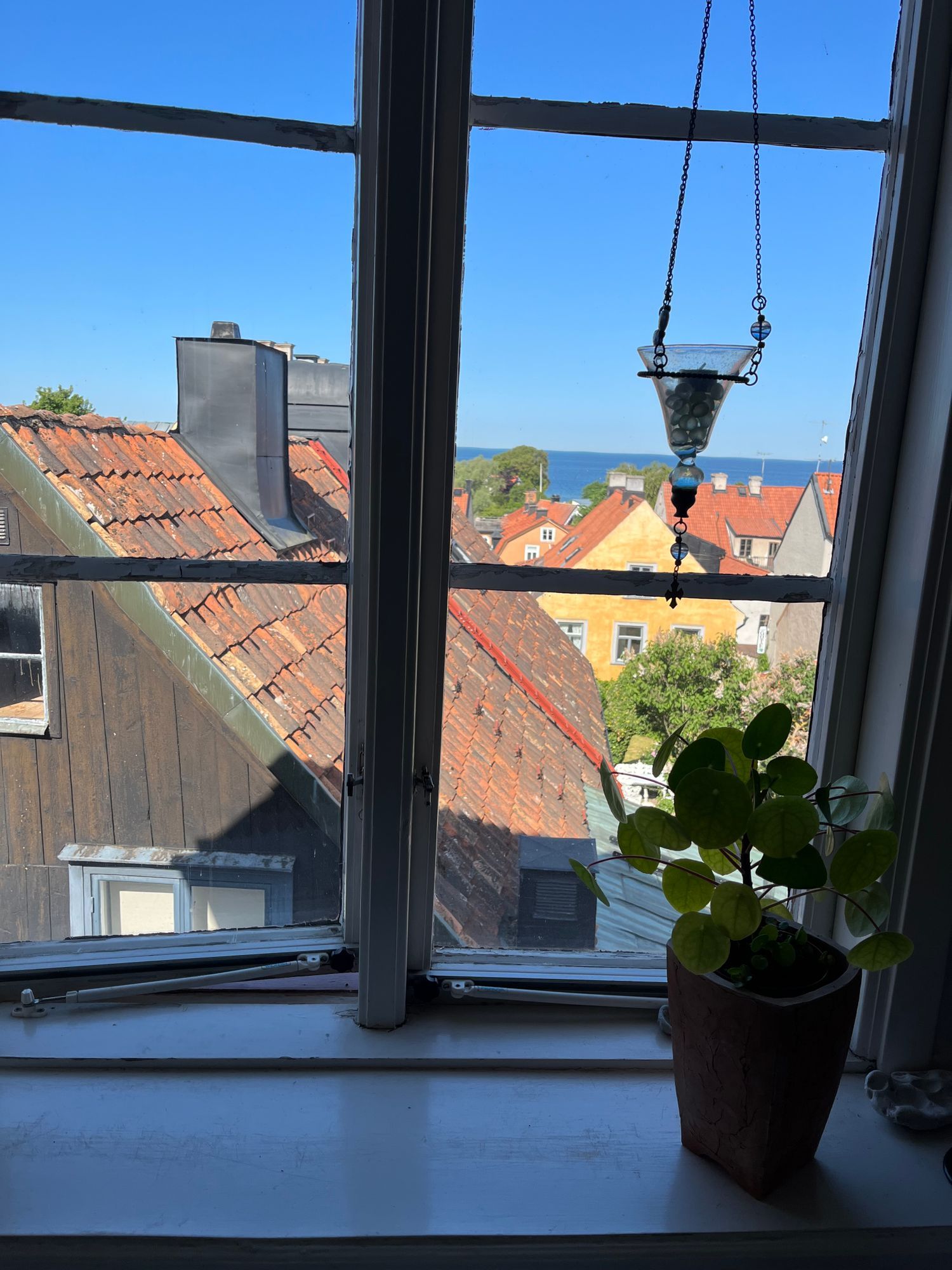 Visby innerstad, lägenhet vid Stora torget .