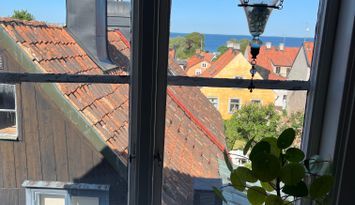 Visby innerstad, lägenhet vid Stora torget .