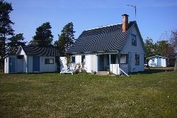 Stuga med lugnt läge på Fårö