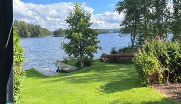 Stuga vid sjön Haggen