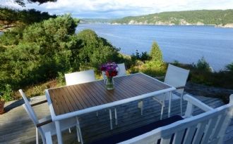 Sommarstuga m. havsutsikt i Bohuslän. Gr.Internet!