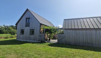 Hus nära Horns kustväg, norra Öland