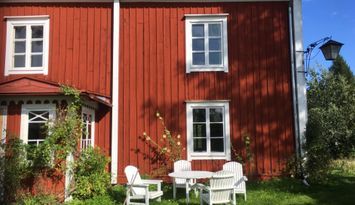 vackert hus i kulturhistorisk miljö