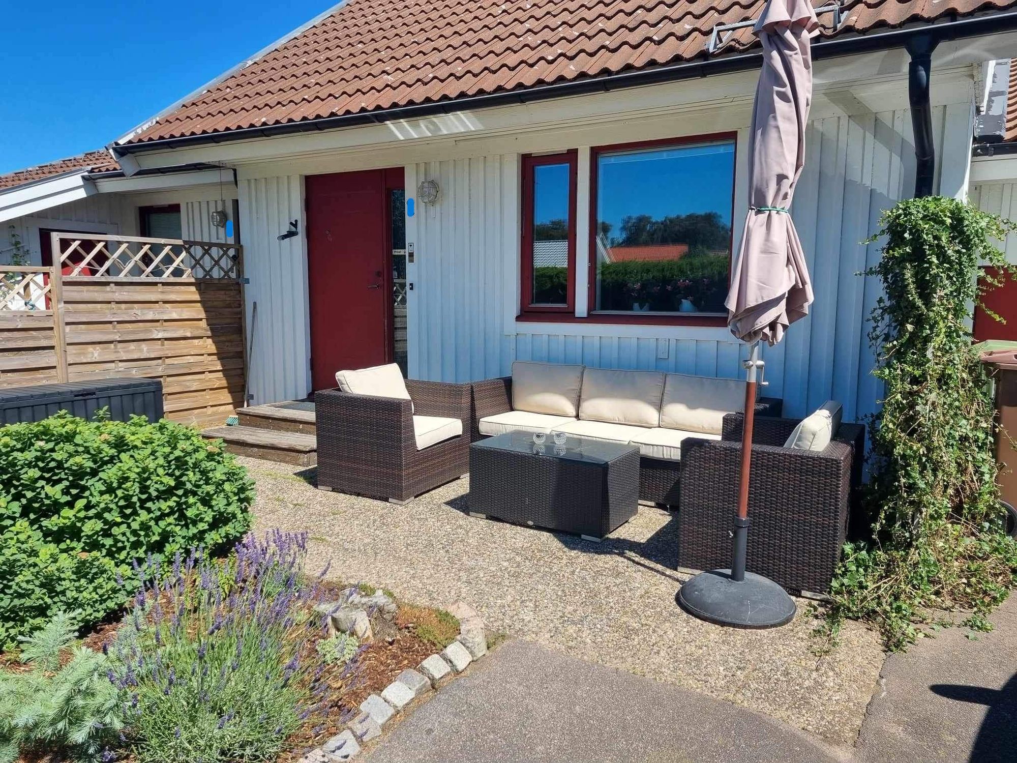 Parhus nära Vallarna i Falkenberg