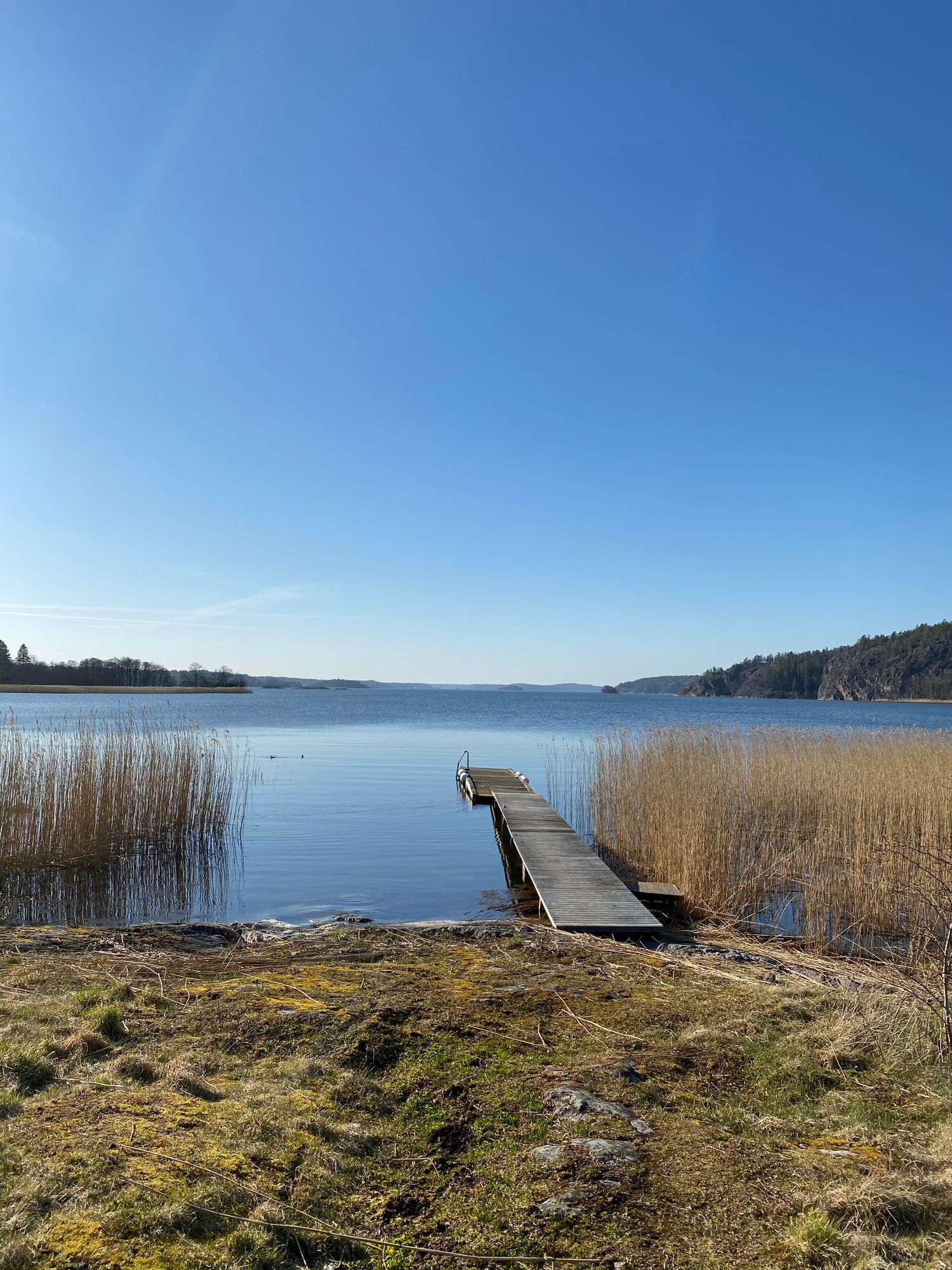 Torp vid vattnet, kvällssol, egen brygga och båt – bild 21 av 24